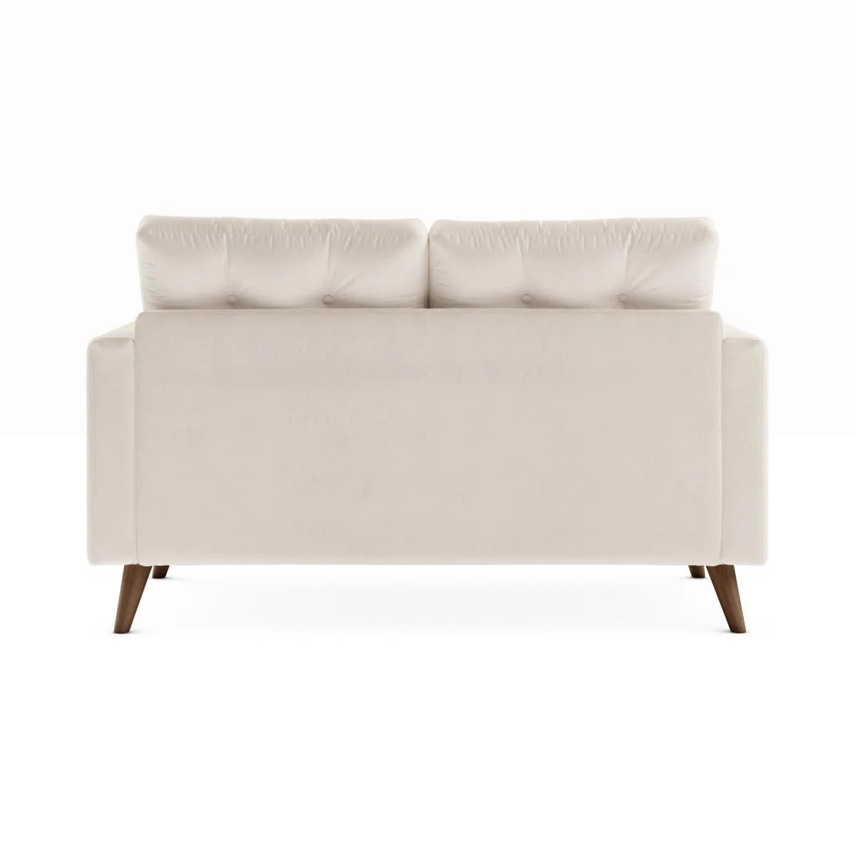 Lewes Luxury Velvet 2 Seater Sofa Luxury Velvet Natural – image 5