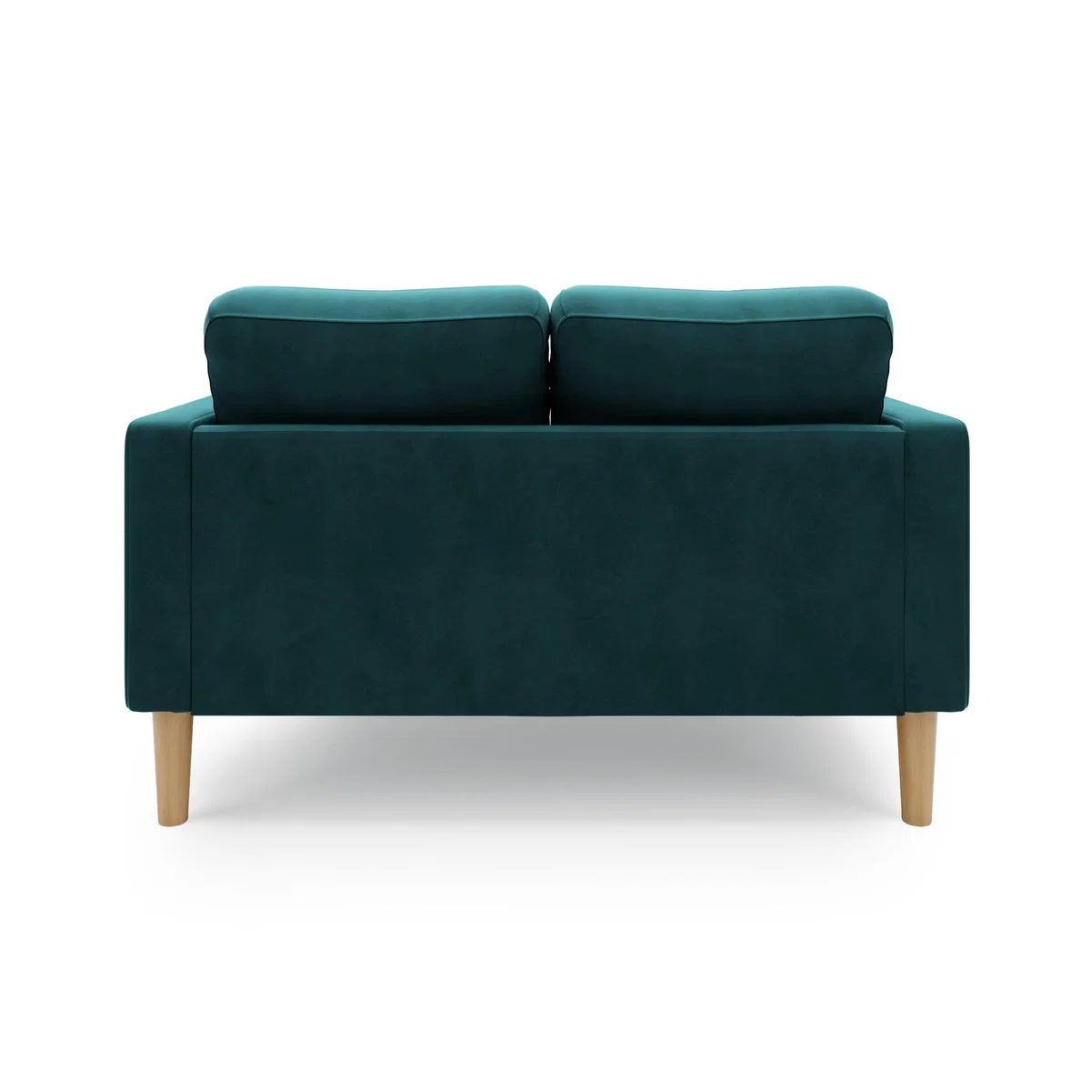 Jacob Velvet Small 2 Seater Sofa Peacock – image 5