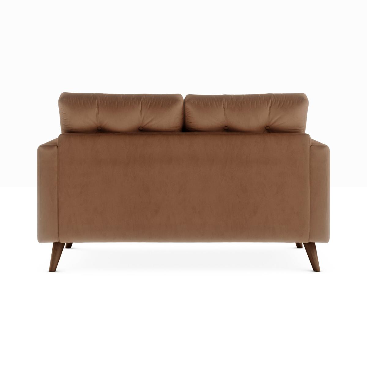 Lewes Luxury Velvet 2 Seater Sofa Luxury Velvet Pinecone – image 5