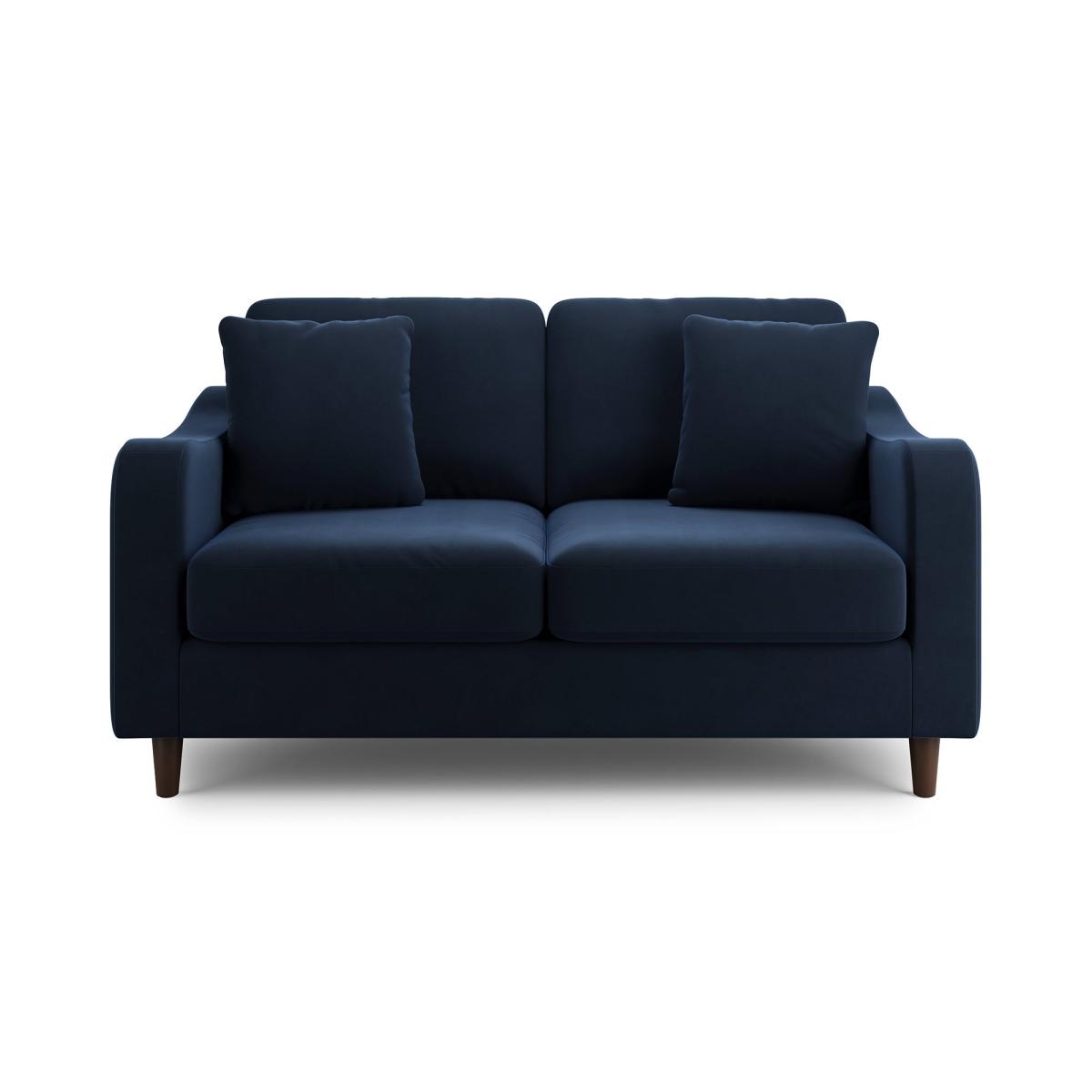 Ellison Velvet 2 Seater Sofa Navy Velvet – image 6