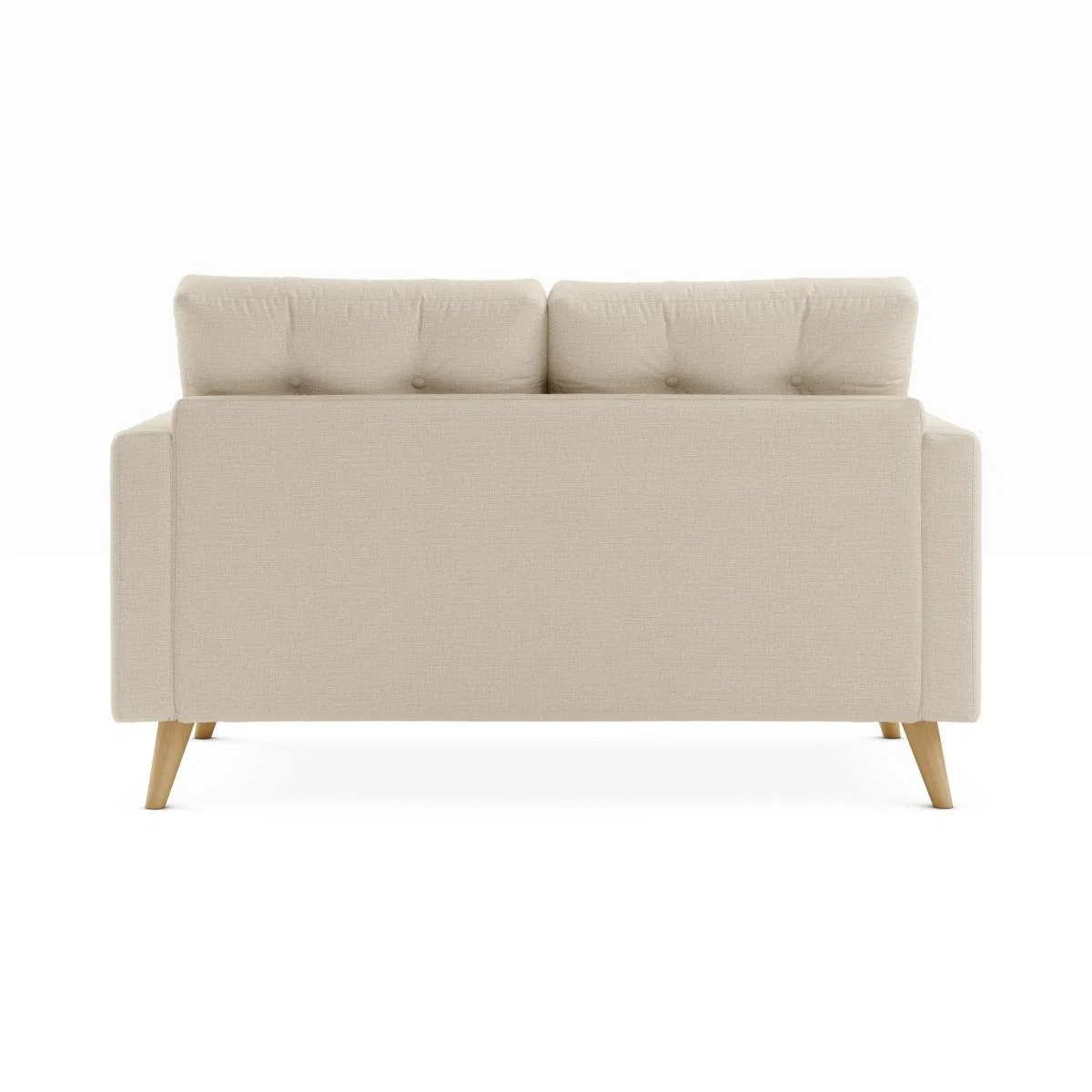 Lewes Textured Weave 2 Seater Sofa Textured Weave Honey – image 5