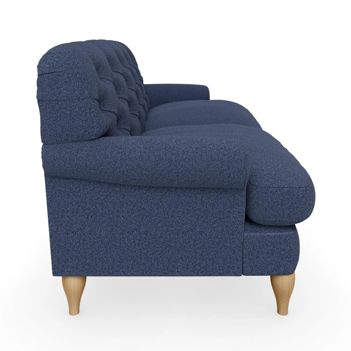 Canterbury Woolly Marl 2 Seater Sofa Woolly Marl Navy – image 5