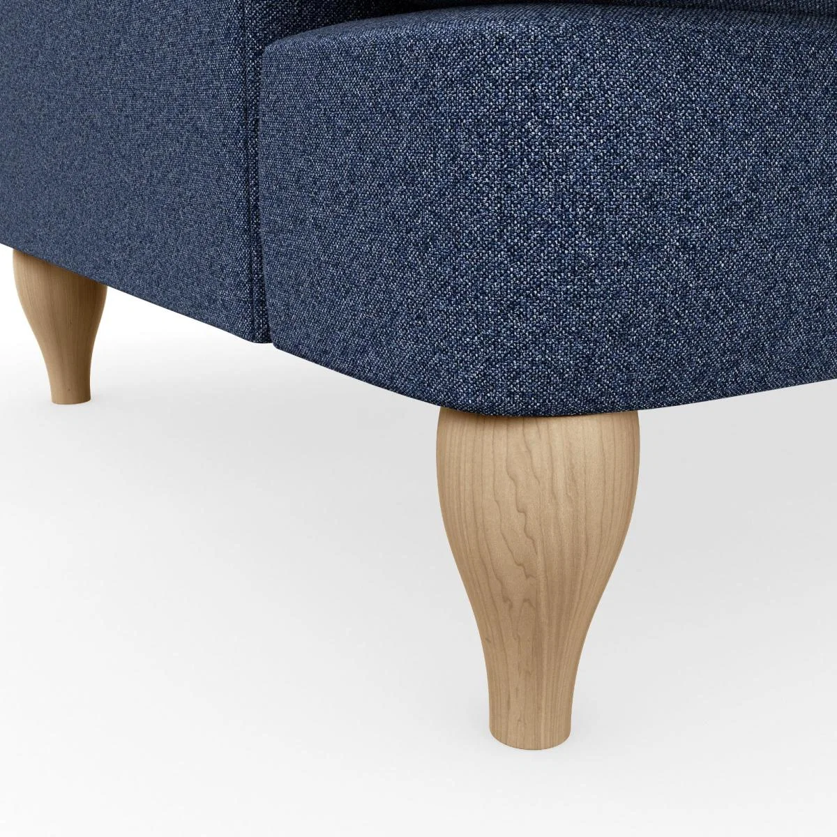 Canterbury Woolly Marl 2 Seater Sofa Woolly Marl Navy – image 6