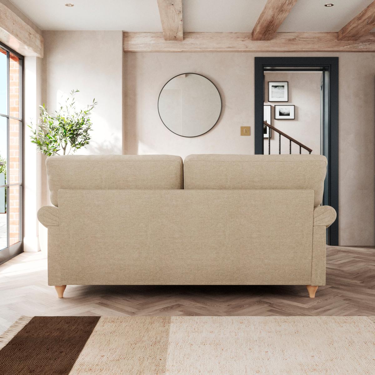 Salisbury 2 Seater Sofa Tonal Weave Natural – image 4