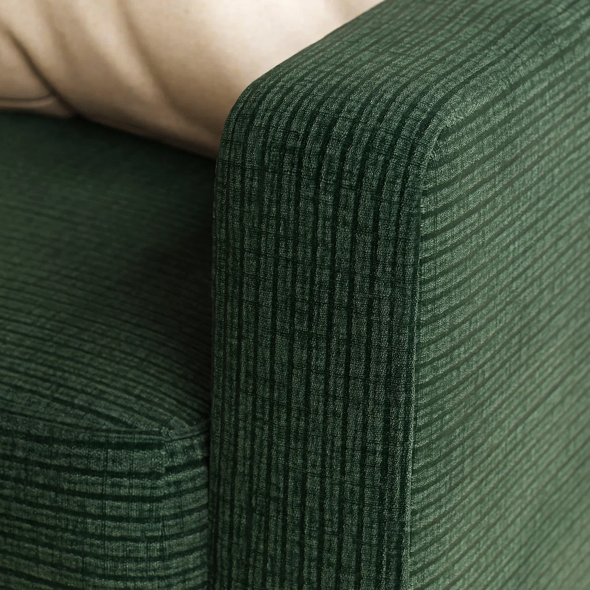 Jacob Cord Small 2 Seater Sofa Jacob Cord Bottle Green – image 2