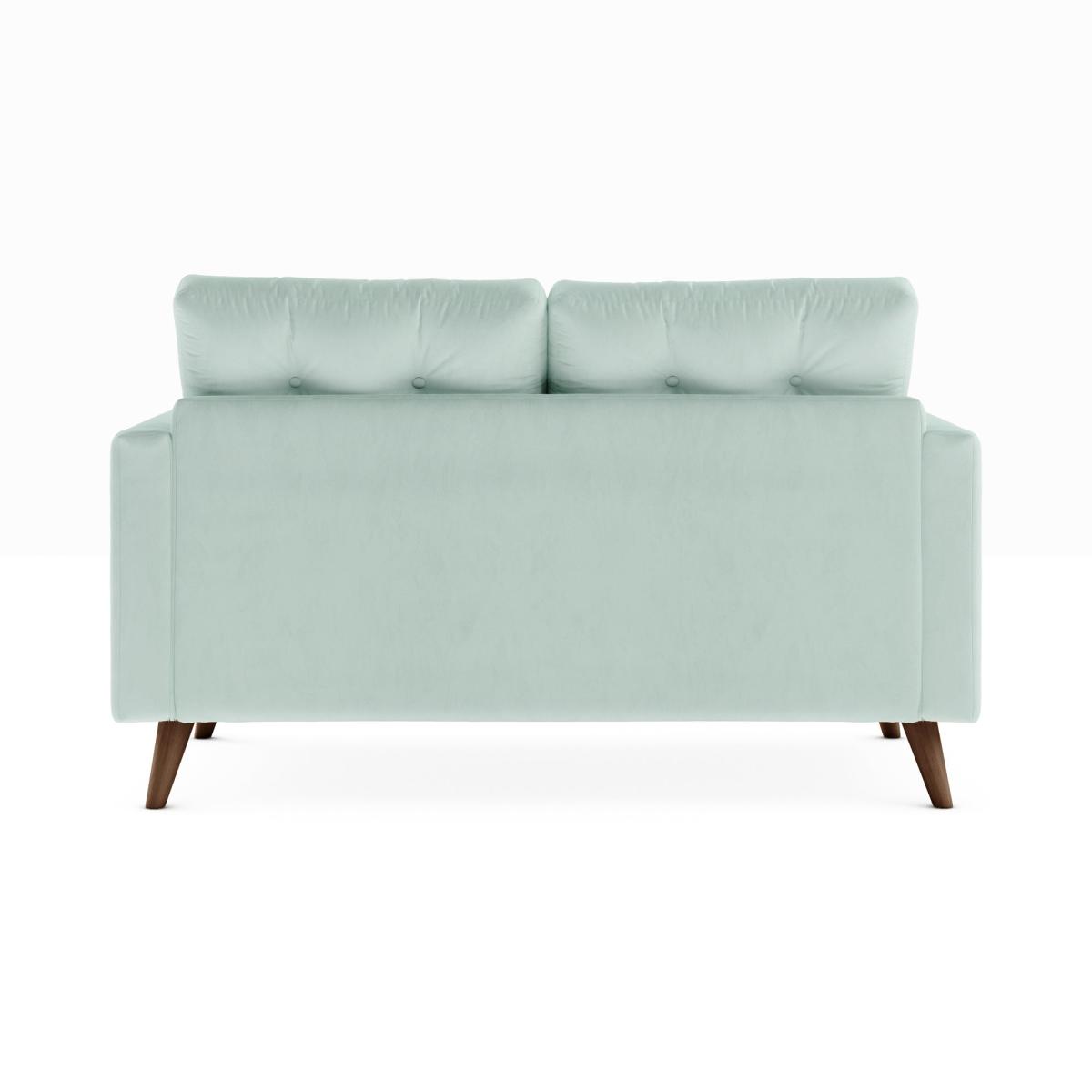 Lewes Luxury Velvet 2 Seater Sofa Luxury Velvet Lilypad – image 5