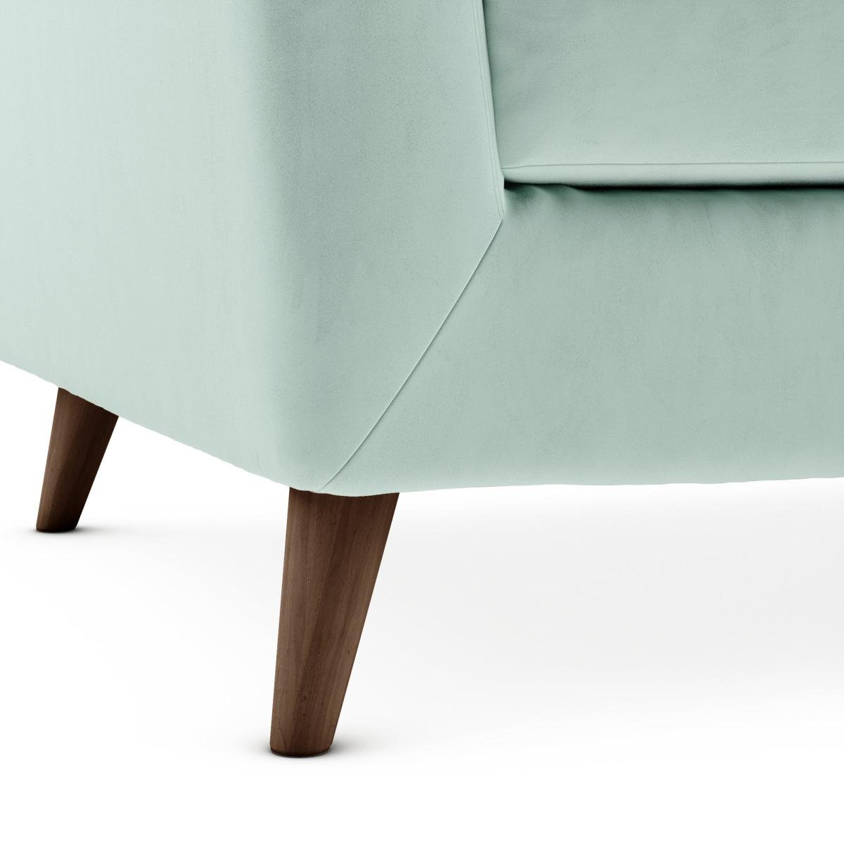 Lewes Luxury Velvet 2 Seater Sofa Luxury Velvet Lilypad – image 6