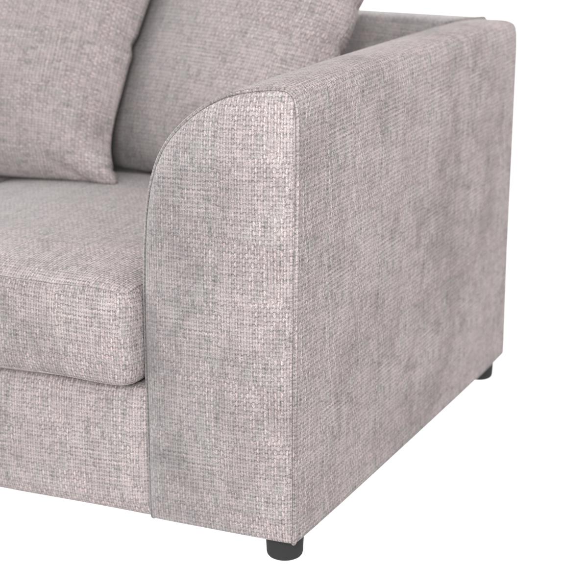 Blake Chenille 2 Seater Sofa Silver – image 6