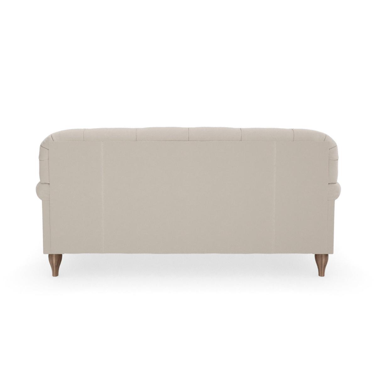 Canterbury Luxury Velvet 2 Seater Sofa Luxury Velvet Natural – image 5