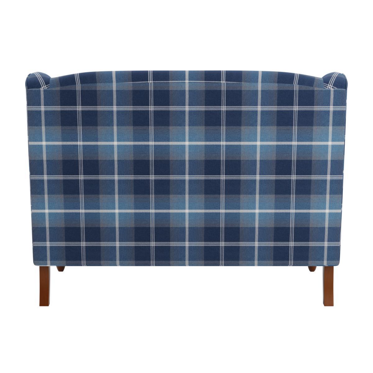 Oswald Compact 2 Seater Sofa Navy Oswald Wingback – image 5