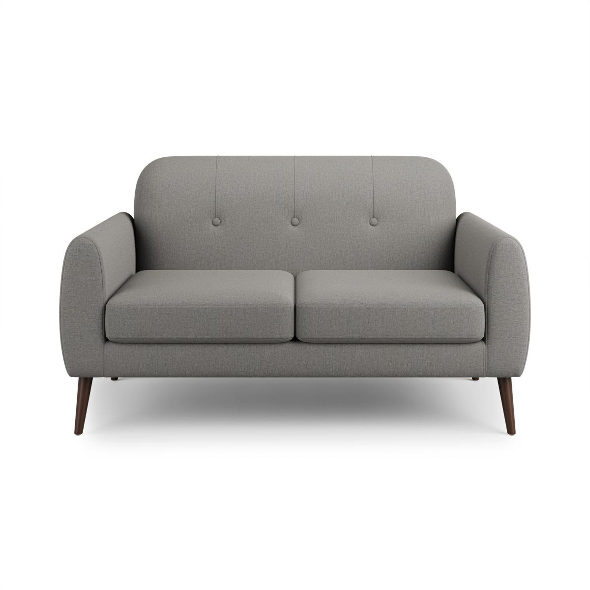 Crombie Flatweave 2 Seater Sofa in a Box Dove Grey Flatweave Dove Grey – image 2