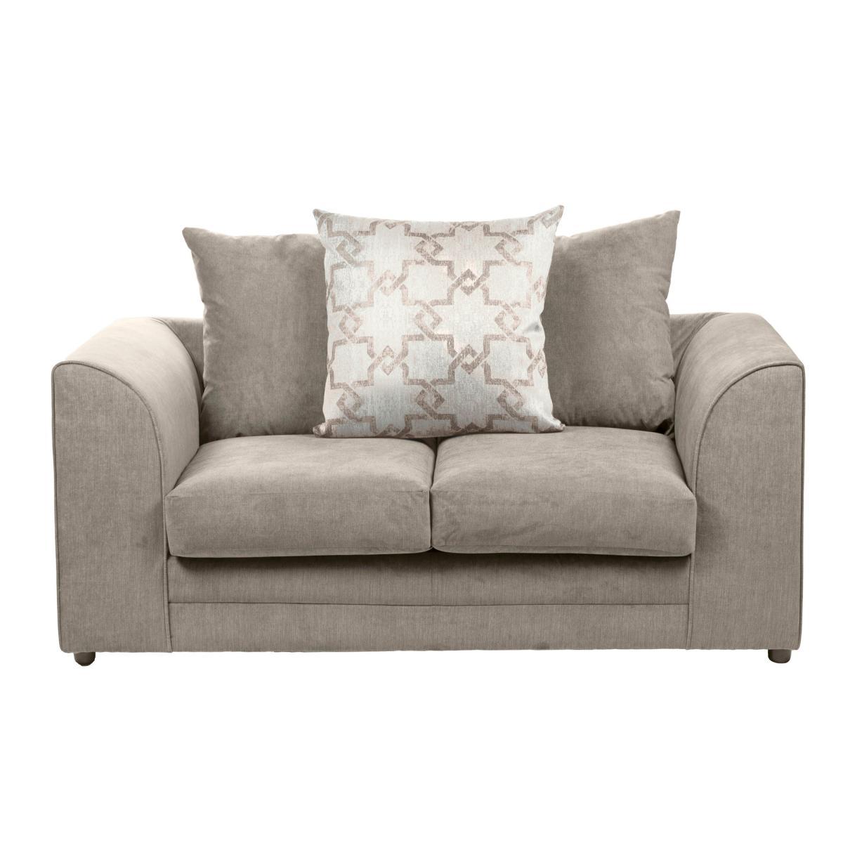 Washington Fabric 2 Seater Sofa Stone – image 3
