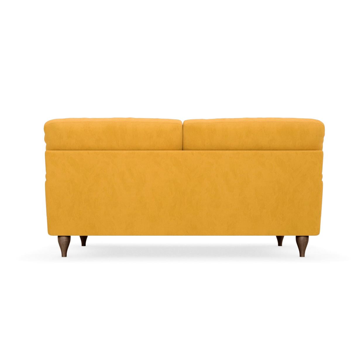 Darwin Luxury Velvet 2 Seater Sofa Luxury Velvet Old Gold – image 6
