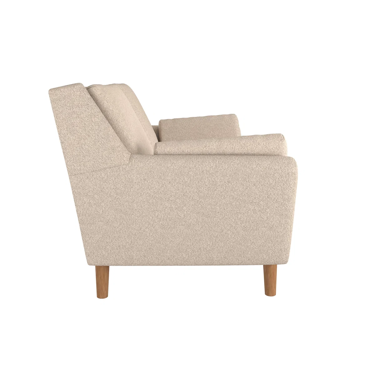 Milo Chunky Boucle 2 Seater Sofa Pebble – image 4