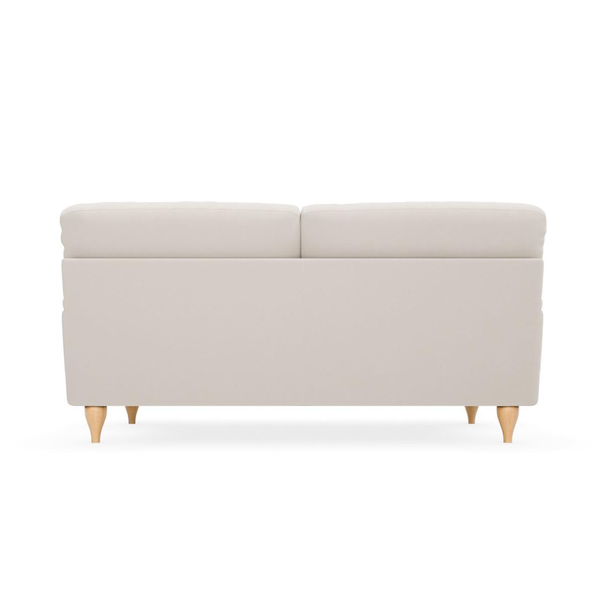 Darwin Luxury Velvet 2 Seater Sofa Luxury Velvet Natural – image 5