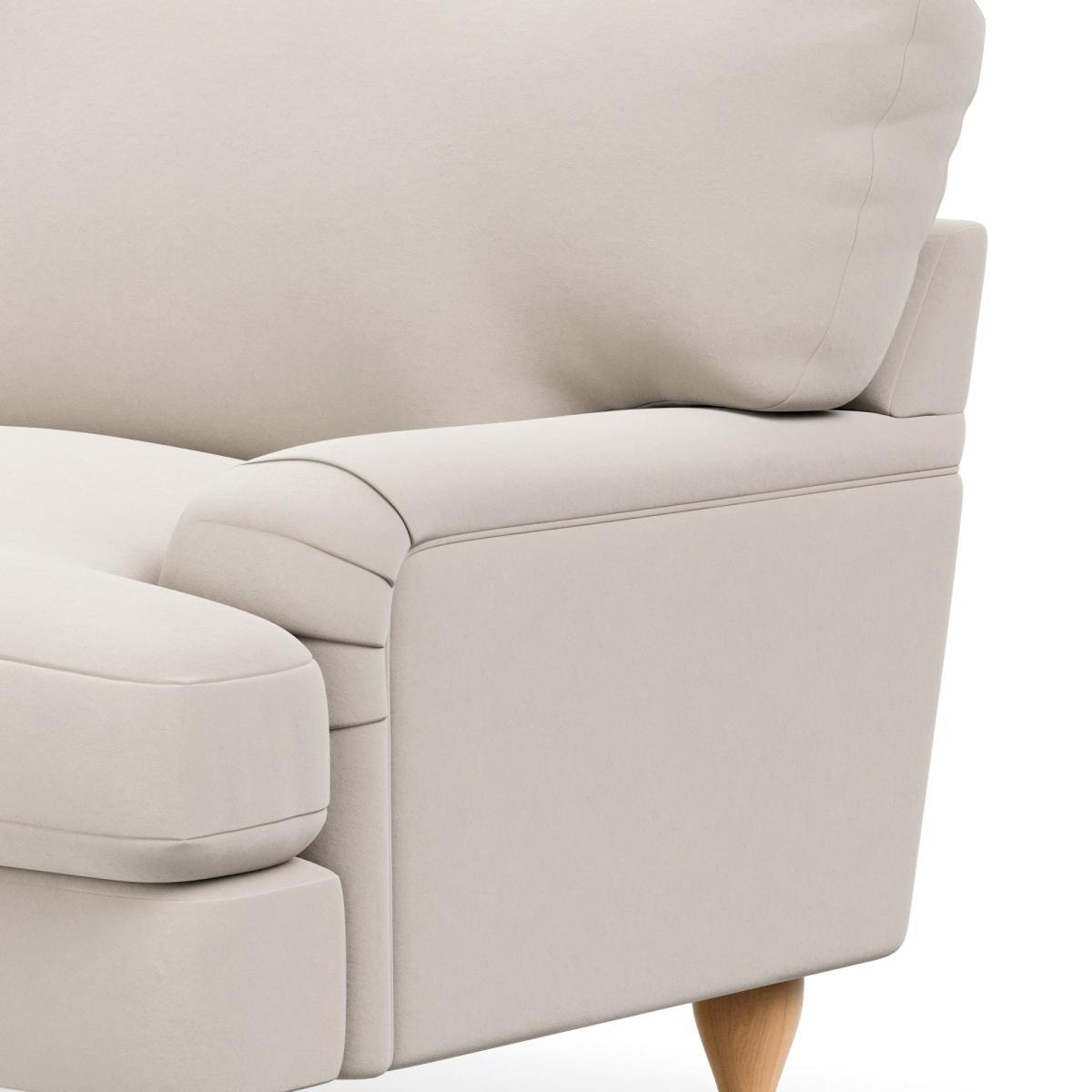 Darwin Luxury Velvet 2 Seater Sofa Luxury Velvet Natural – image 7