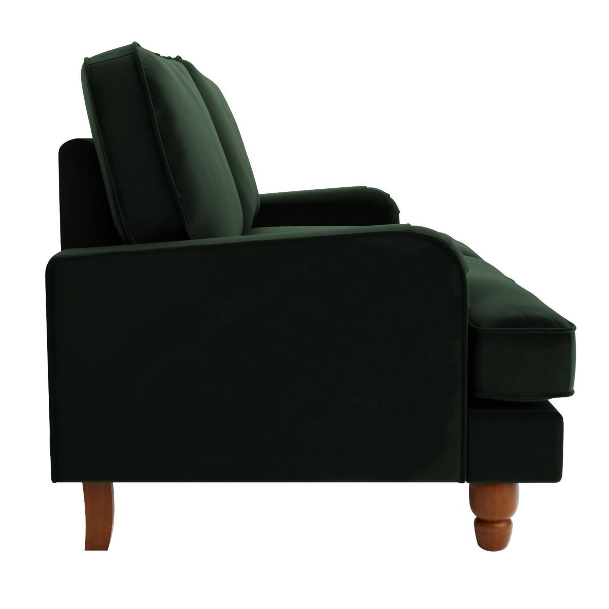 Beatrice Velvet 2 Seater Sofa Bottle (Green) – image 5