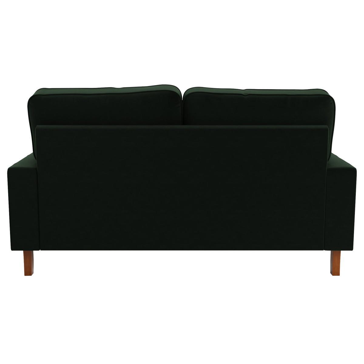 Beatrice Velvet 2 Seater Sofa Bottle (Green) – image 6