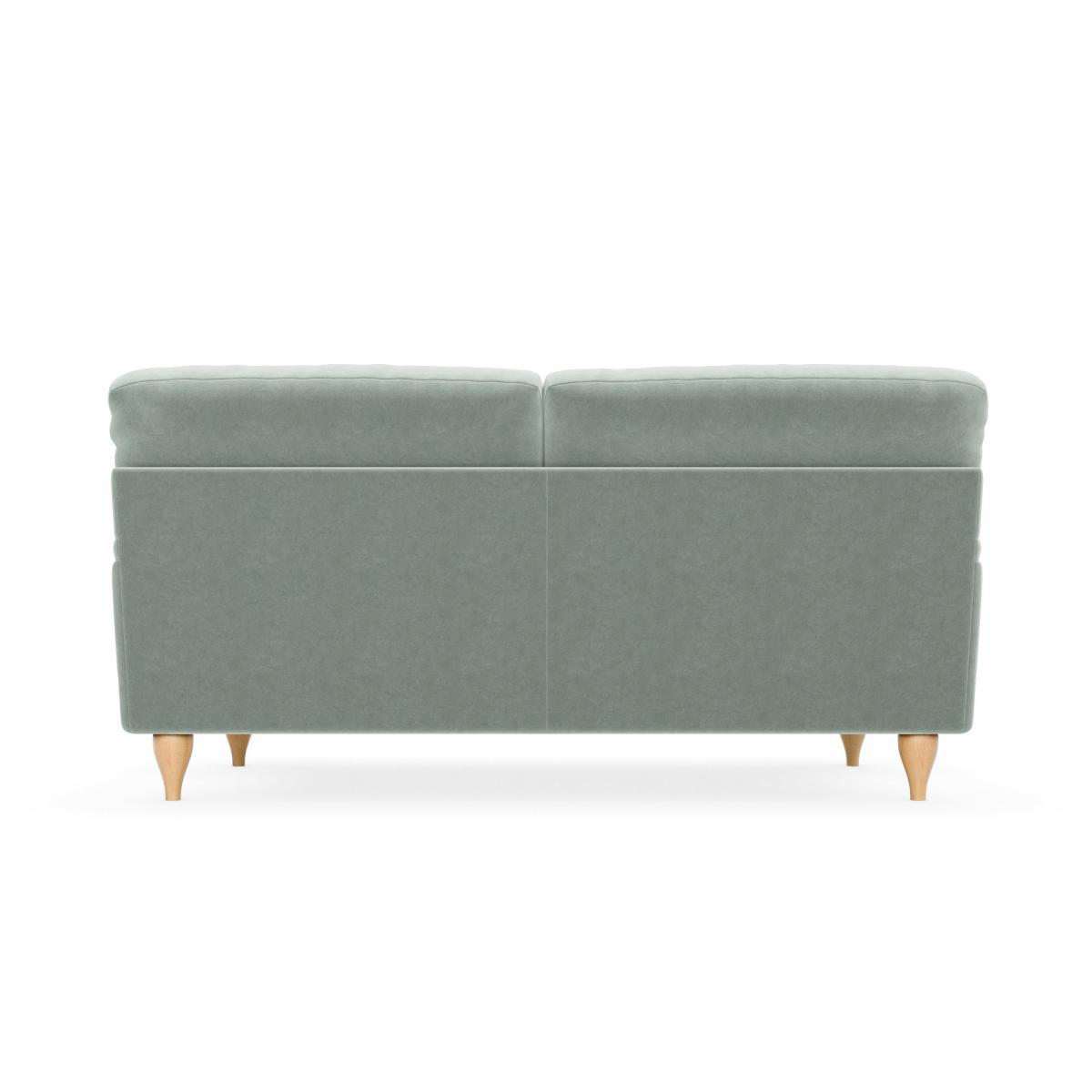 Darwin Luxury Velvet 2 Seater Sofa Luxury Velvet Lilypad – image 5