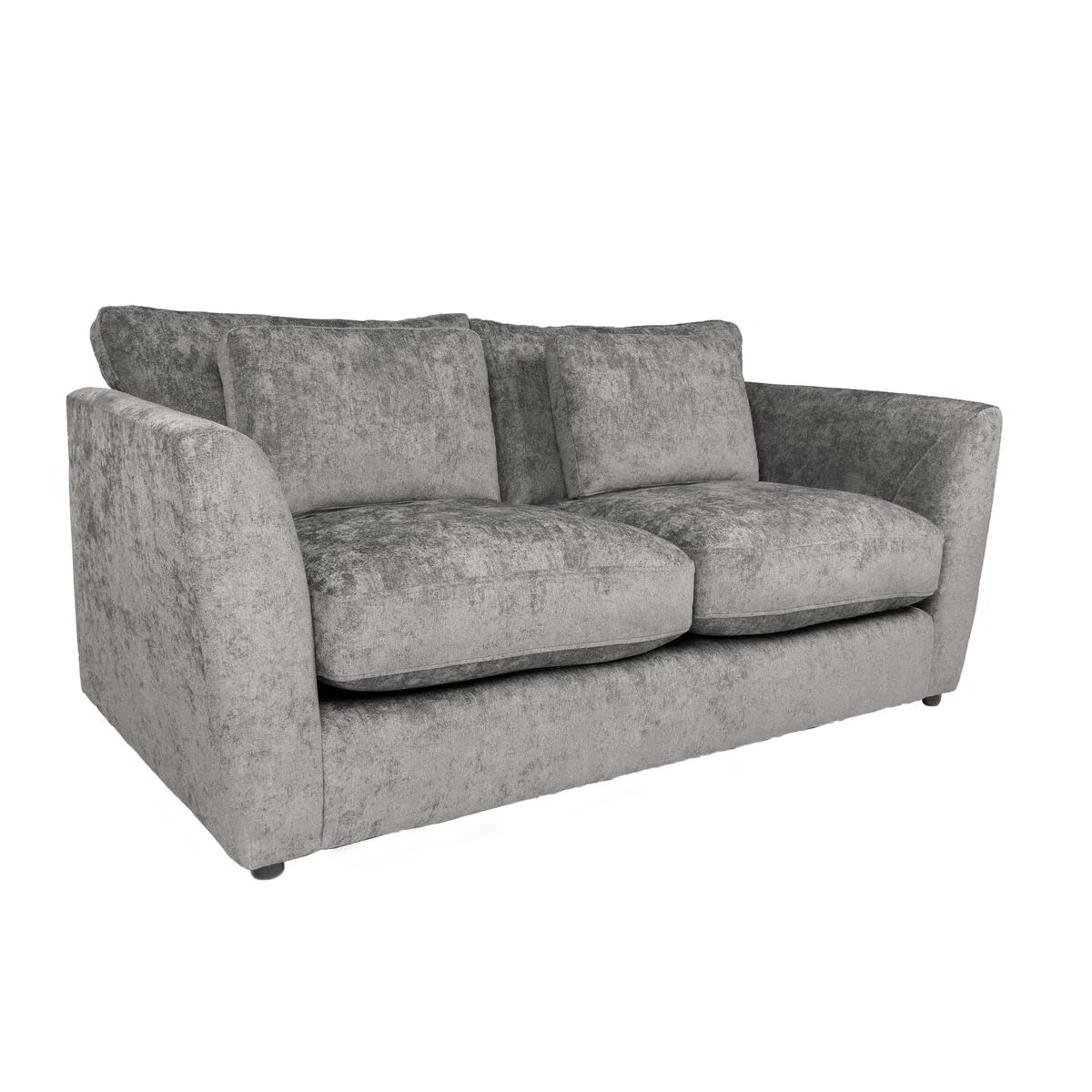 Esther Chenille 2 Seater Sofa Silver – image 4