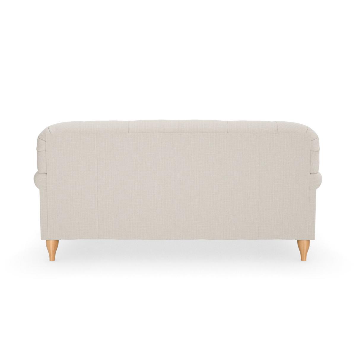 Canterbury Slub Cotton Blend 2 Seater Sofa Slub Cotton Sandstone – image 4