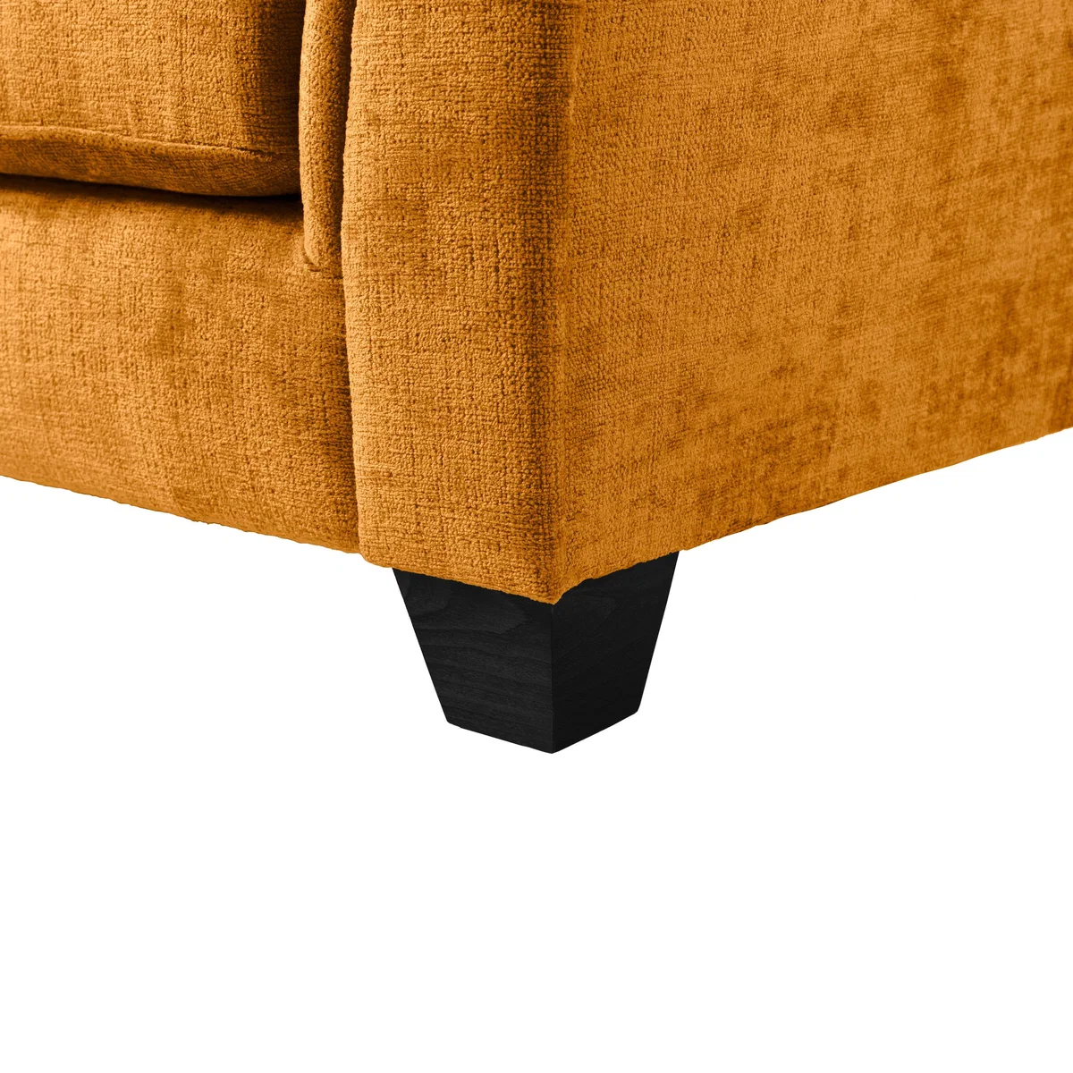 Giovanna Chenille 2 Seater Sofa Amber Gold – image 8