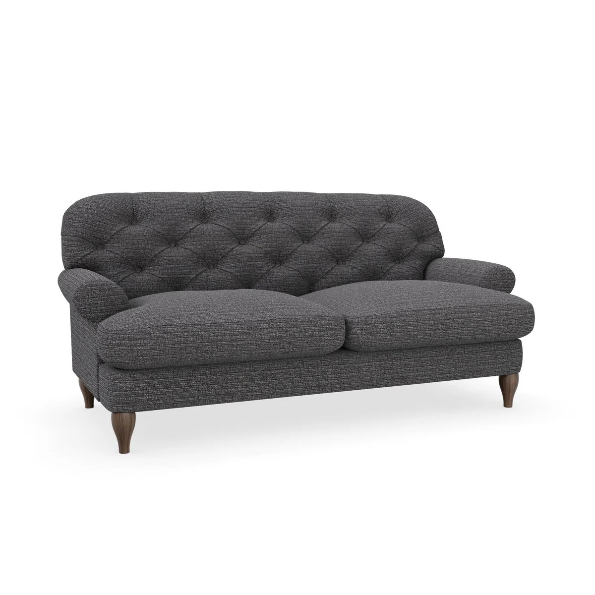 Canterbury Textured Weave 2 Seater Sofa Textured Weave Graphite – image 2