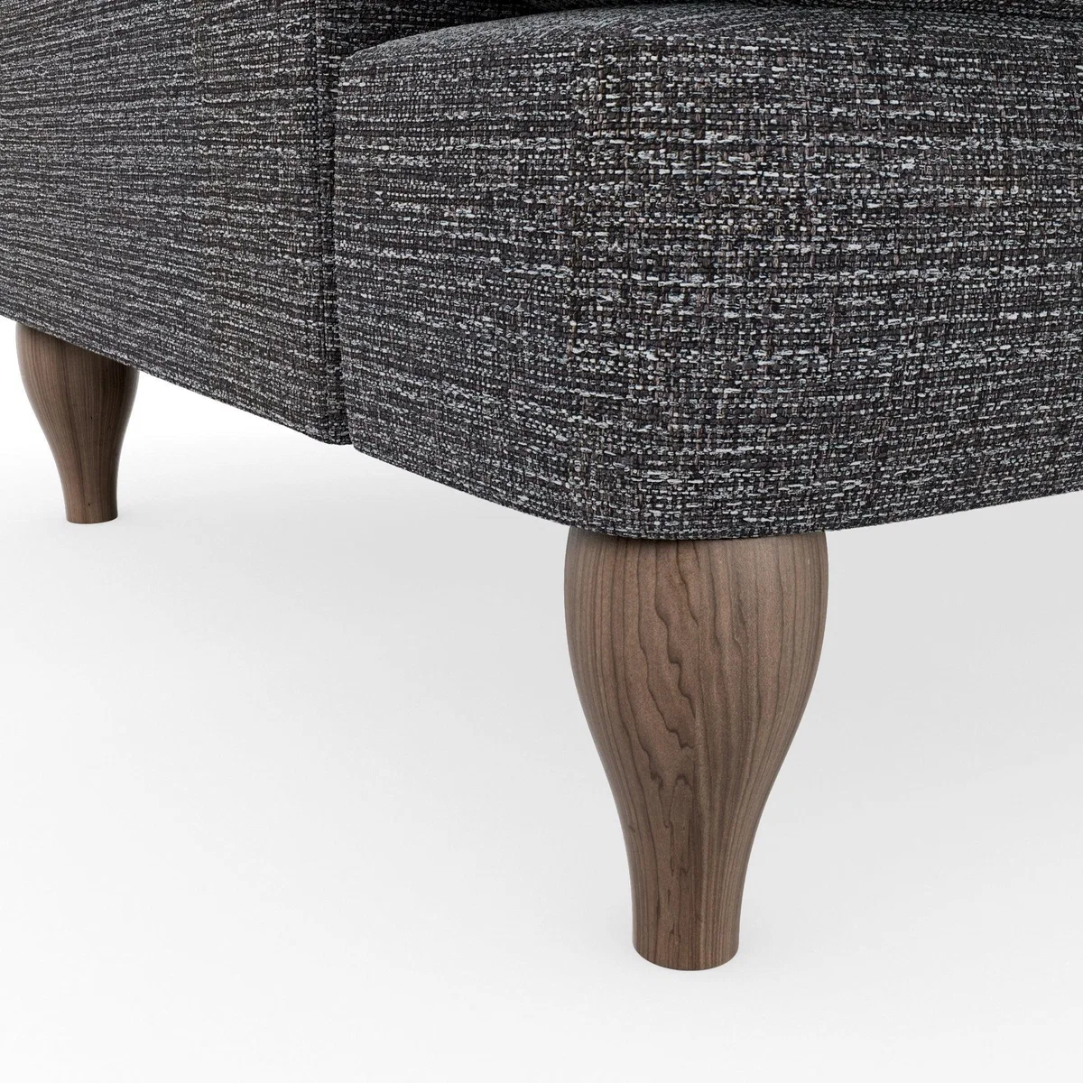 Canterbury Textured Weave 2 Seater Sofa Textured Weave Graphite – image 7