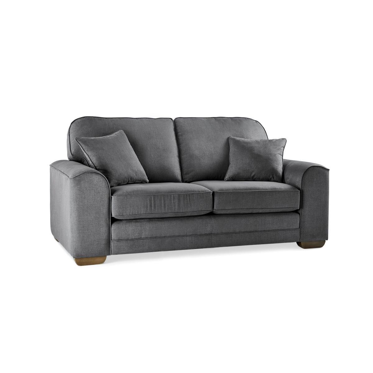 Morello 2 Seater Sofa Brushed Plain Fabric Brushed Plain Pewter – image 2