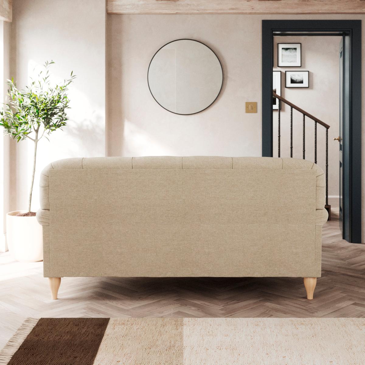 Canterbury 2 Seater Sofa Tonal Weave Natural – image 4