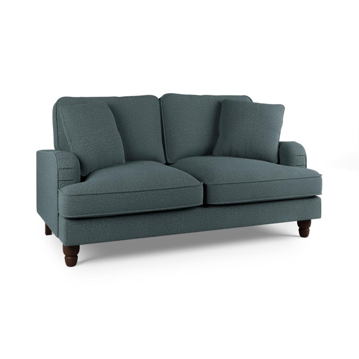 Beatrice Chunky Soft Chenille 2 Seater Sofa Chunky Soft Chenille Pacific – image 3