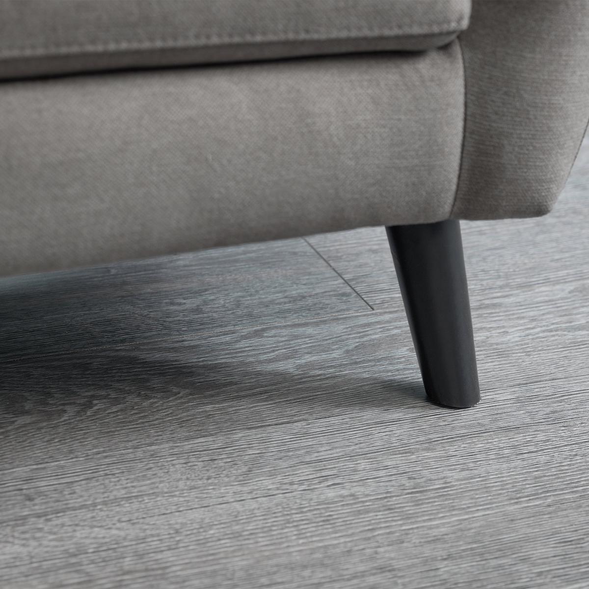 Monza Linen Small 2 Seater Sofa Grey – image 2