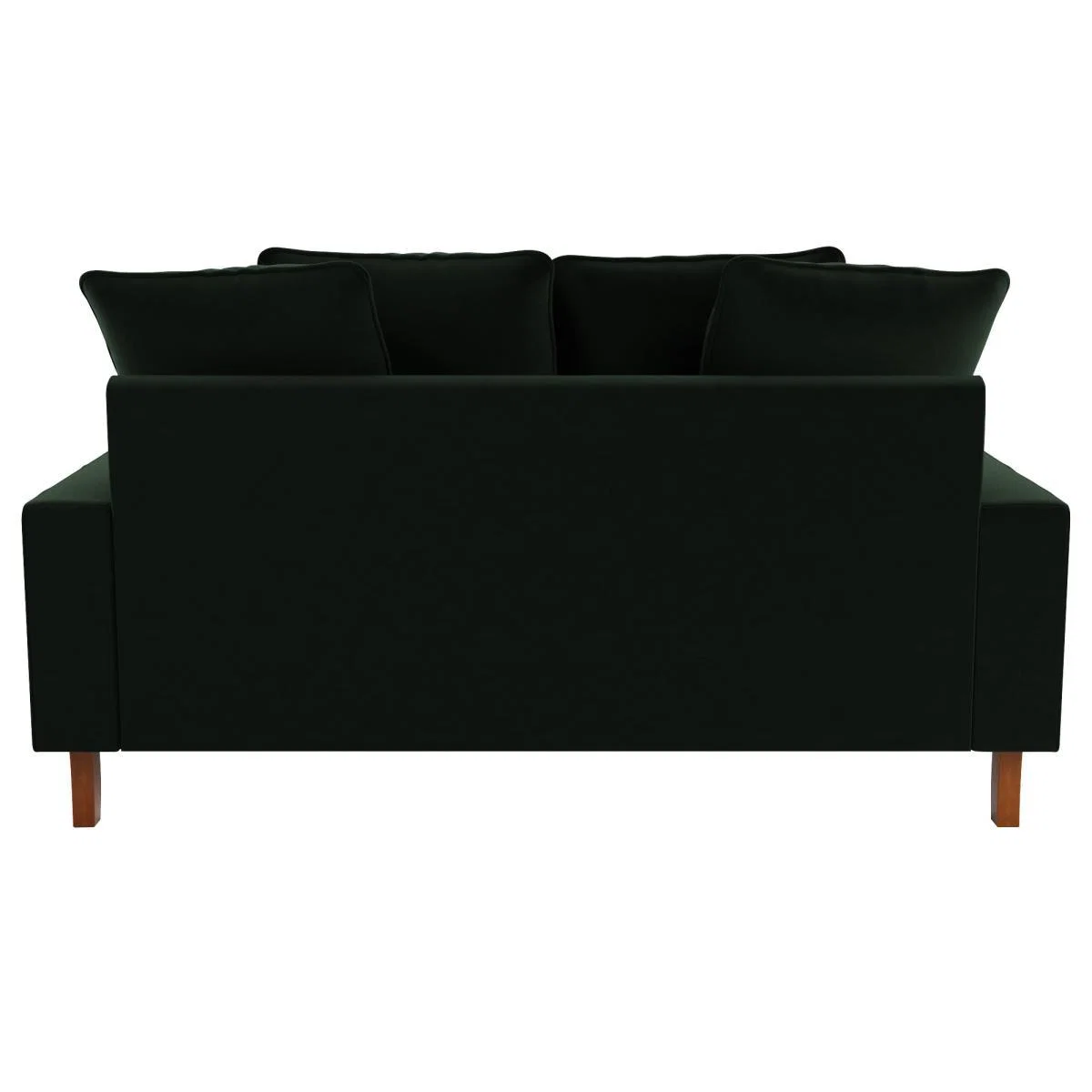 Beatrice Velvet Scatter Back 2 Seater Sofa Taupe – image 6