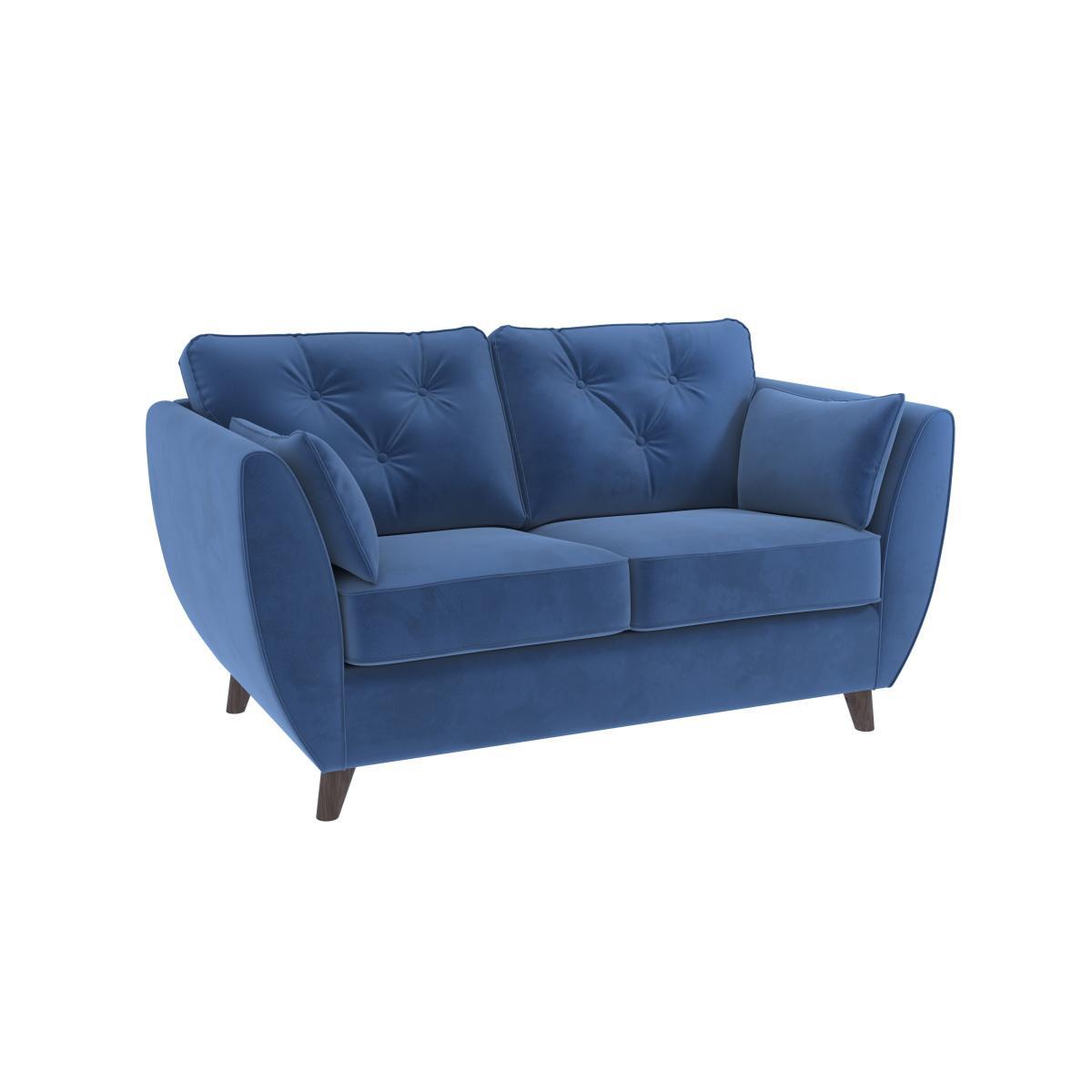 Dalston Velvet 2 Seater Sofa Marine (Blue) – image 3
