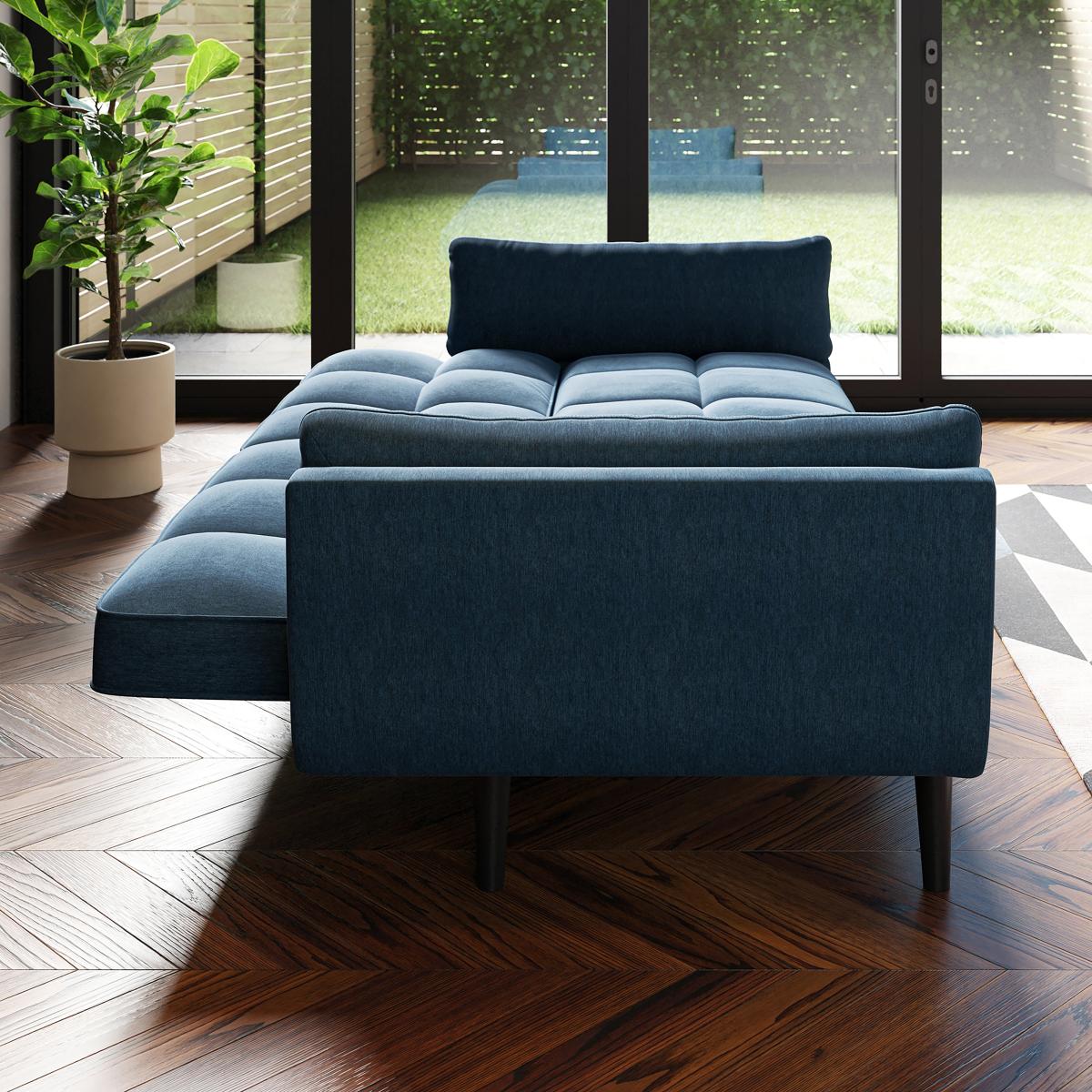 Colton Flatweave Clic Clac Chaise Navy (Blue) – image 3