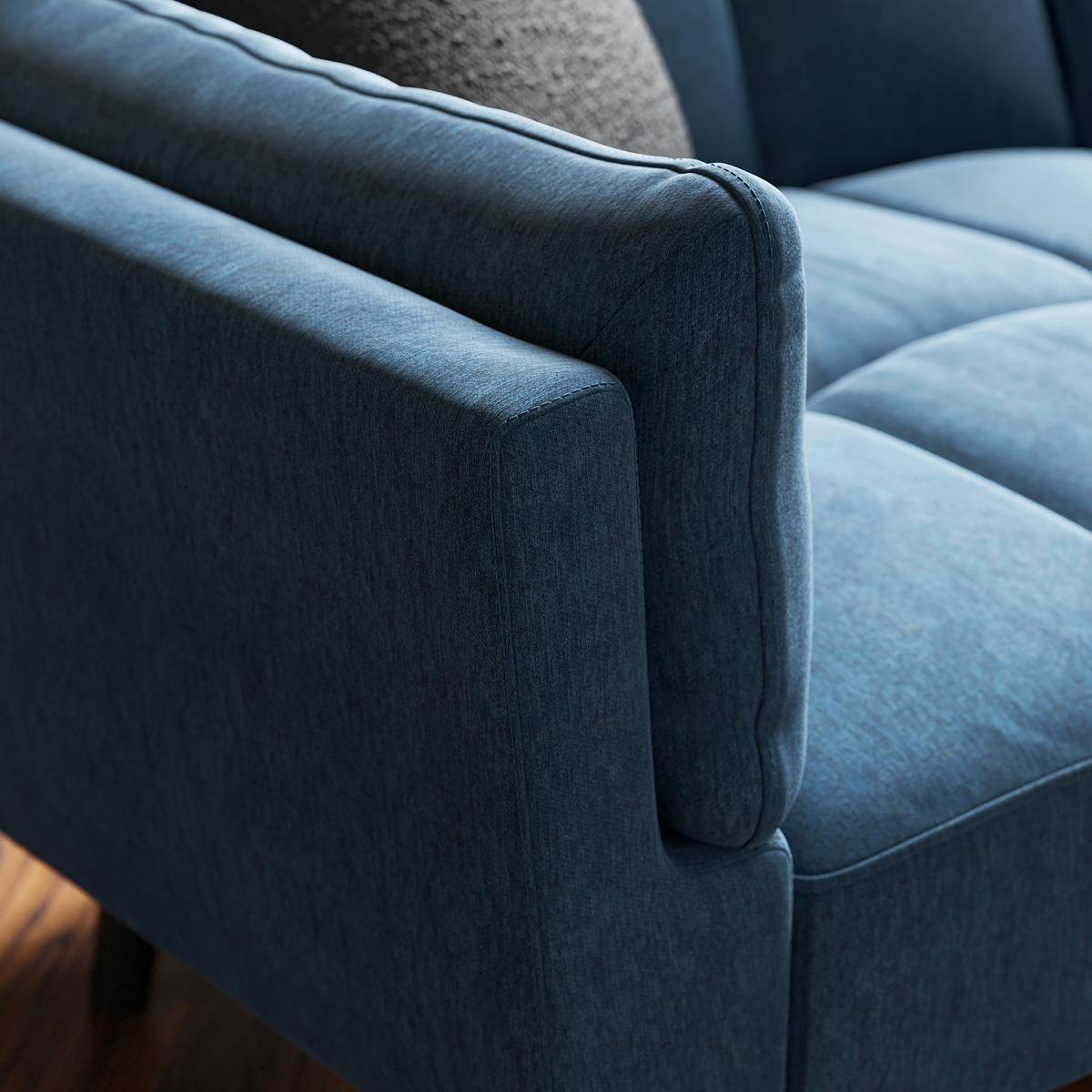 Colton Flatweave Clic Clac Chaise Navy (Blue) – image 6