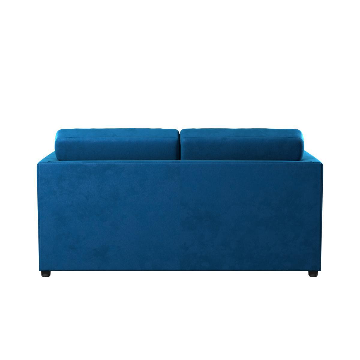 Blake Soft Velvet 2 Seater Sofa Royal Blue – image 4