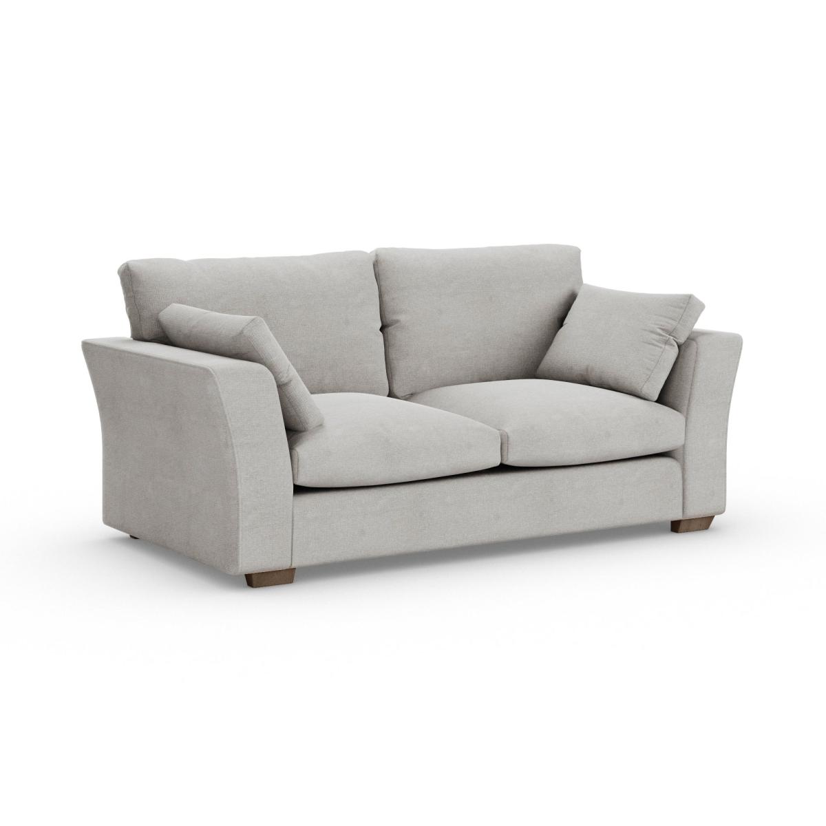 Blakeney 2 Seater Sofa Tonal Weave Silver – image 2