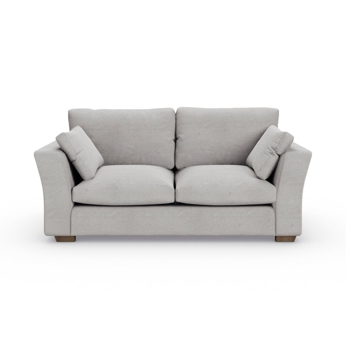 Blakeney 2 Seater Sofa Tonal Weave Silver – image 7