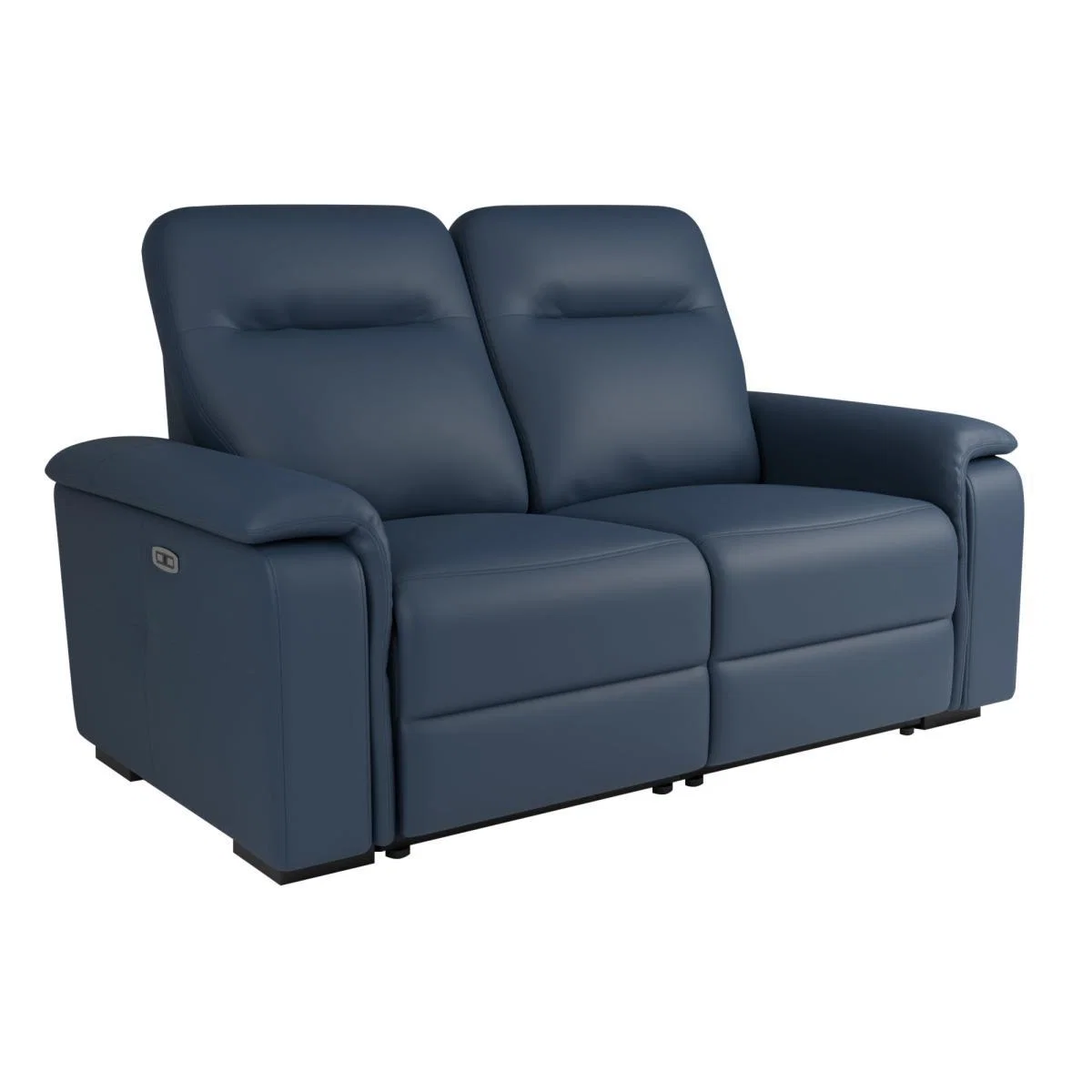 Bianca Electric Reclining 2 Seater Sofa Navy – image 4