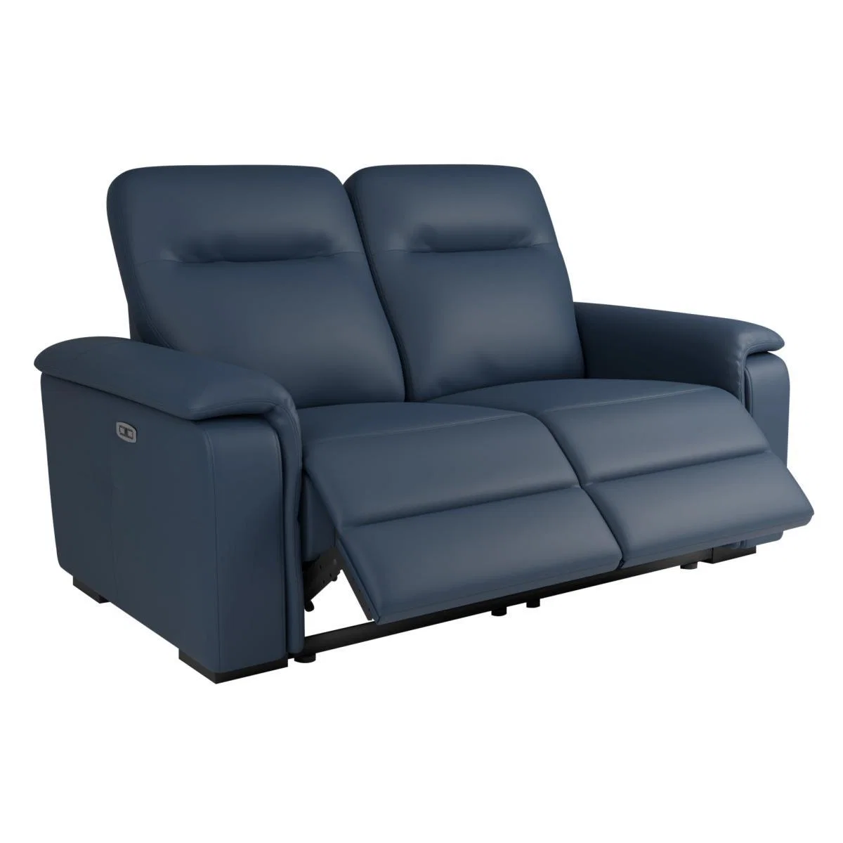 Bianca Electric Reclining 2 Seater Sofa Navy – image 6