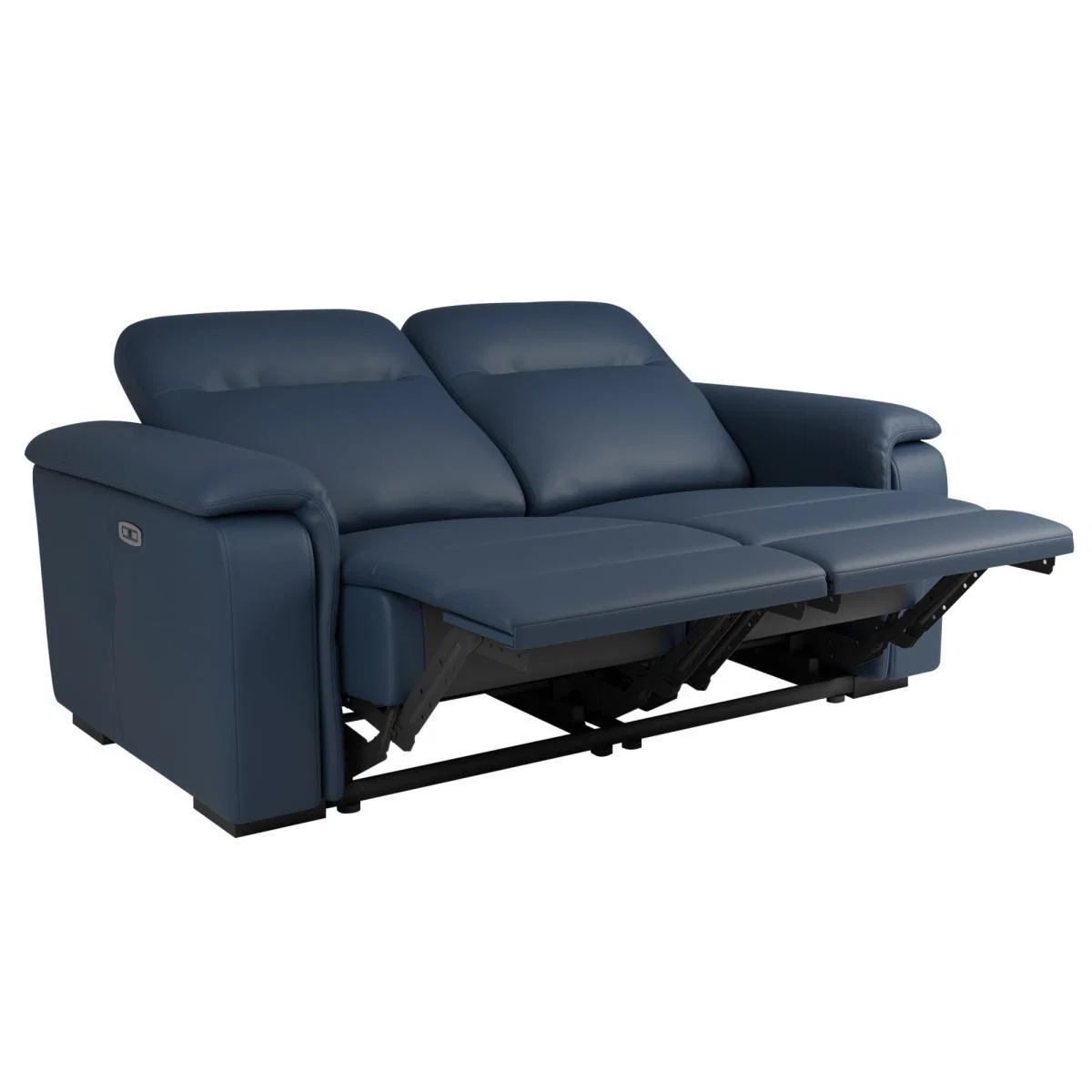 Bianca Electric Reclining 2 Seater Sofa Navy – image 7