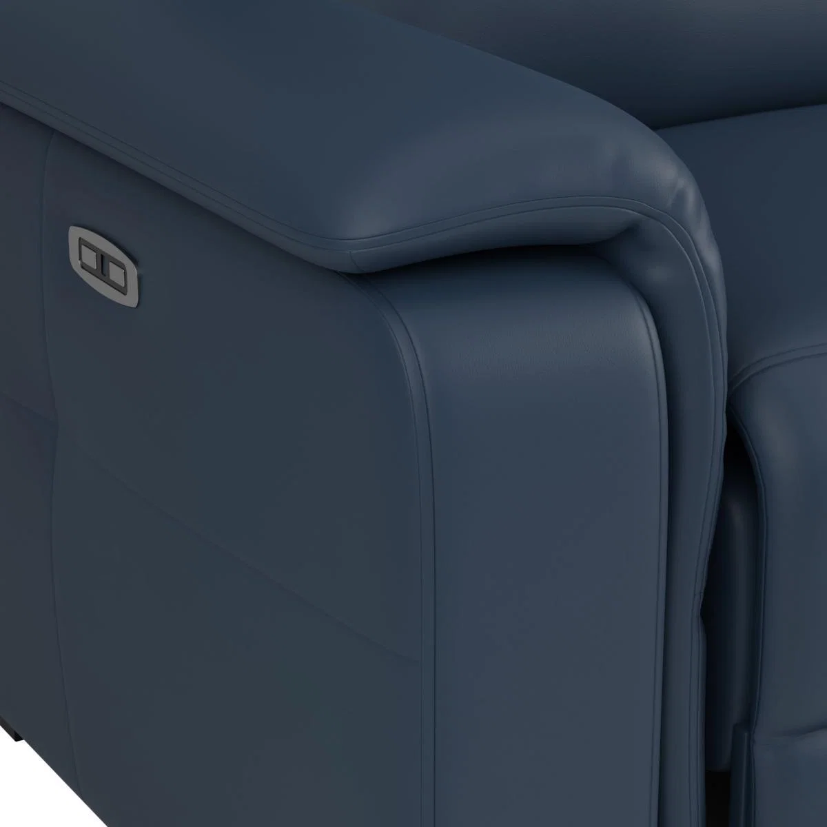 Bianca Electric Reclining 2 Seater Sofa Navy – image 8
