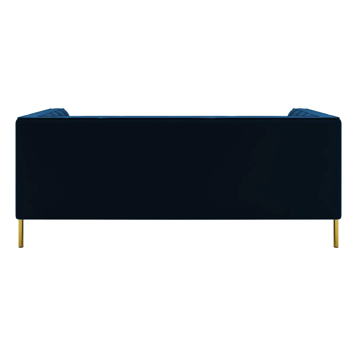 Bellamy Luxe Velvet 2 Seater Sofa Luxe Navy – image 5