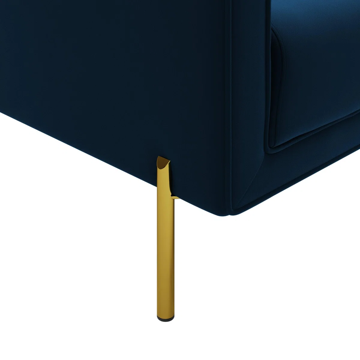 Bellamy Luxe Velvet 2 Seater Sofa Luxe Navy – image 6