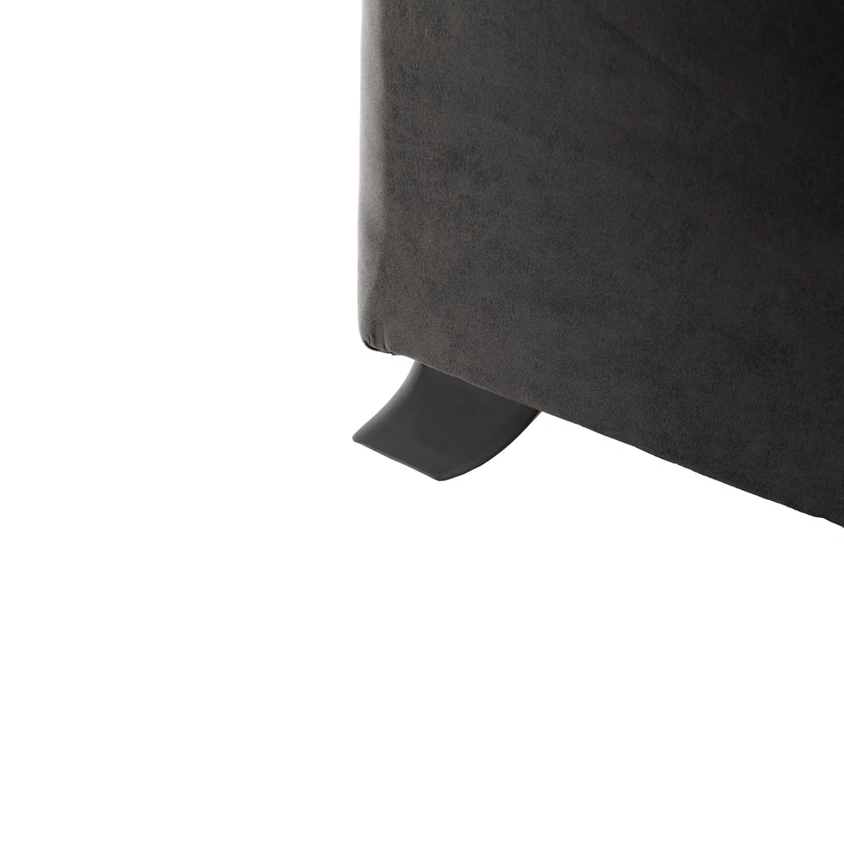 Oakland Faux Leather 2 Seater Sofa Black – image 7