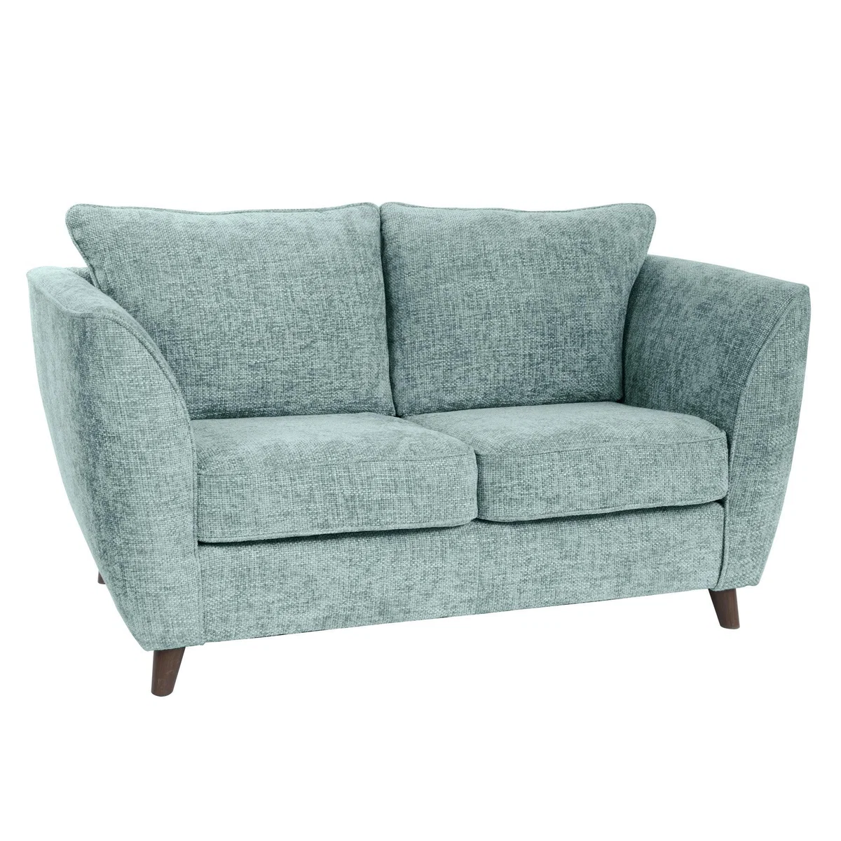 Sienna Fabric 2 Seater Sofa Duck Egg (Blue) – image 2
