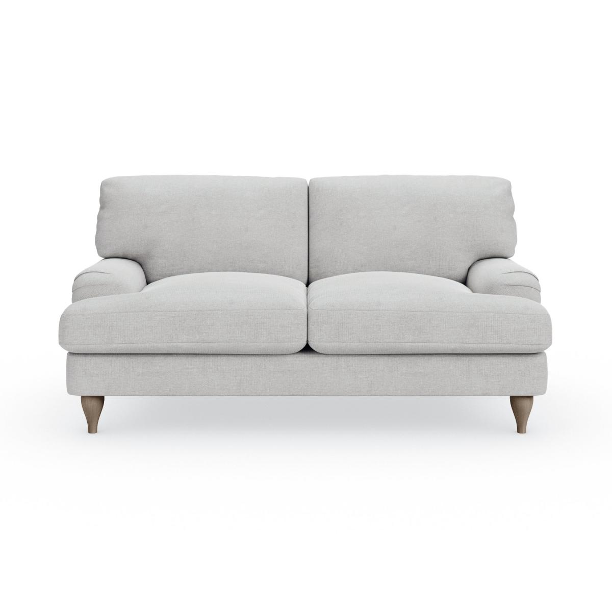 Darwin Large 2 Seater Sofa Tonal Weave Silver – image 5