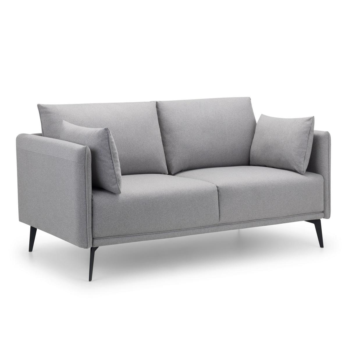 Rohe Fabric 2 Seater Sofa Platinum – image 2