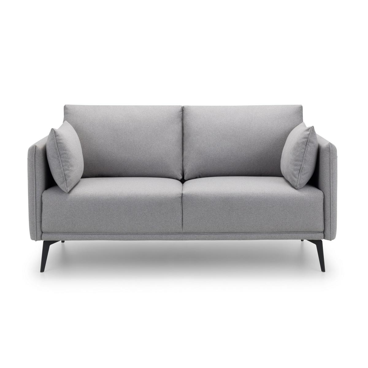 Rohe Fabric 2 Seater Sofa Platinum – image 3